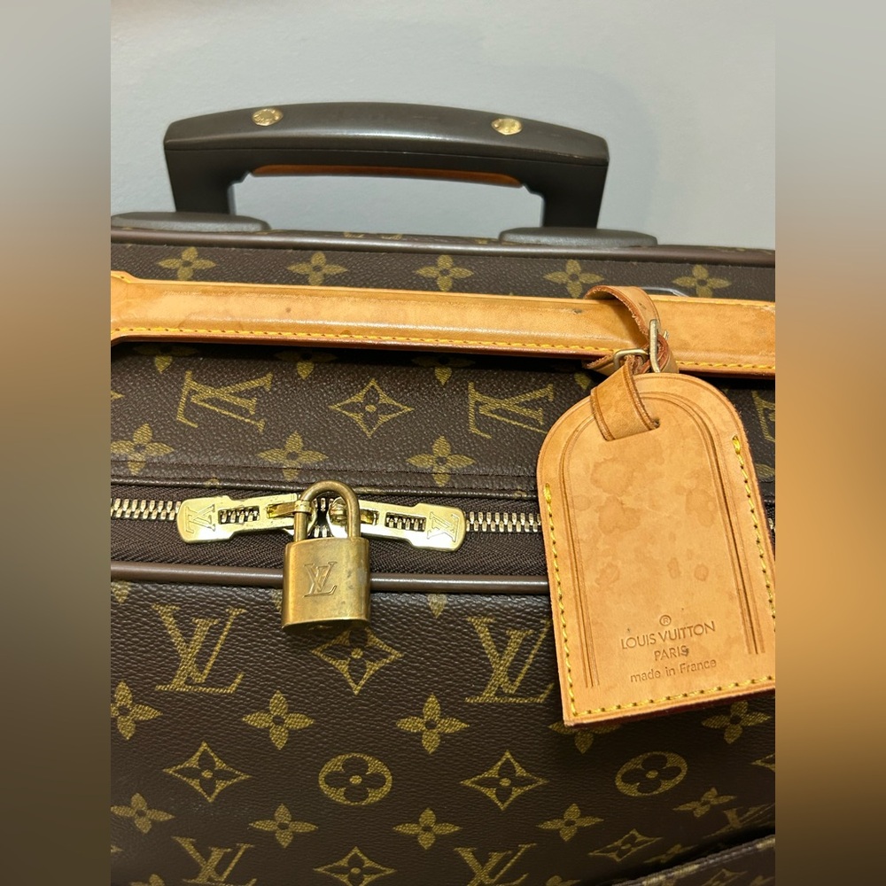Louis Vuitton Pegase 50 Rolling Monogram Carry On Travel Bag - Picture 7 of 16